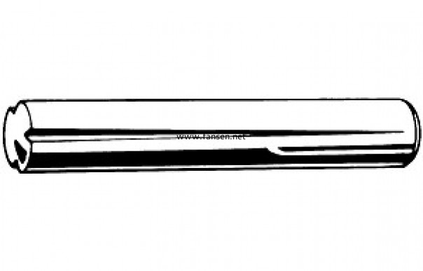 DIN1471 Grooved pin, full length taper grooved 圓錐型槽銷(xiāo)